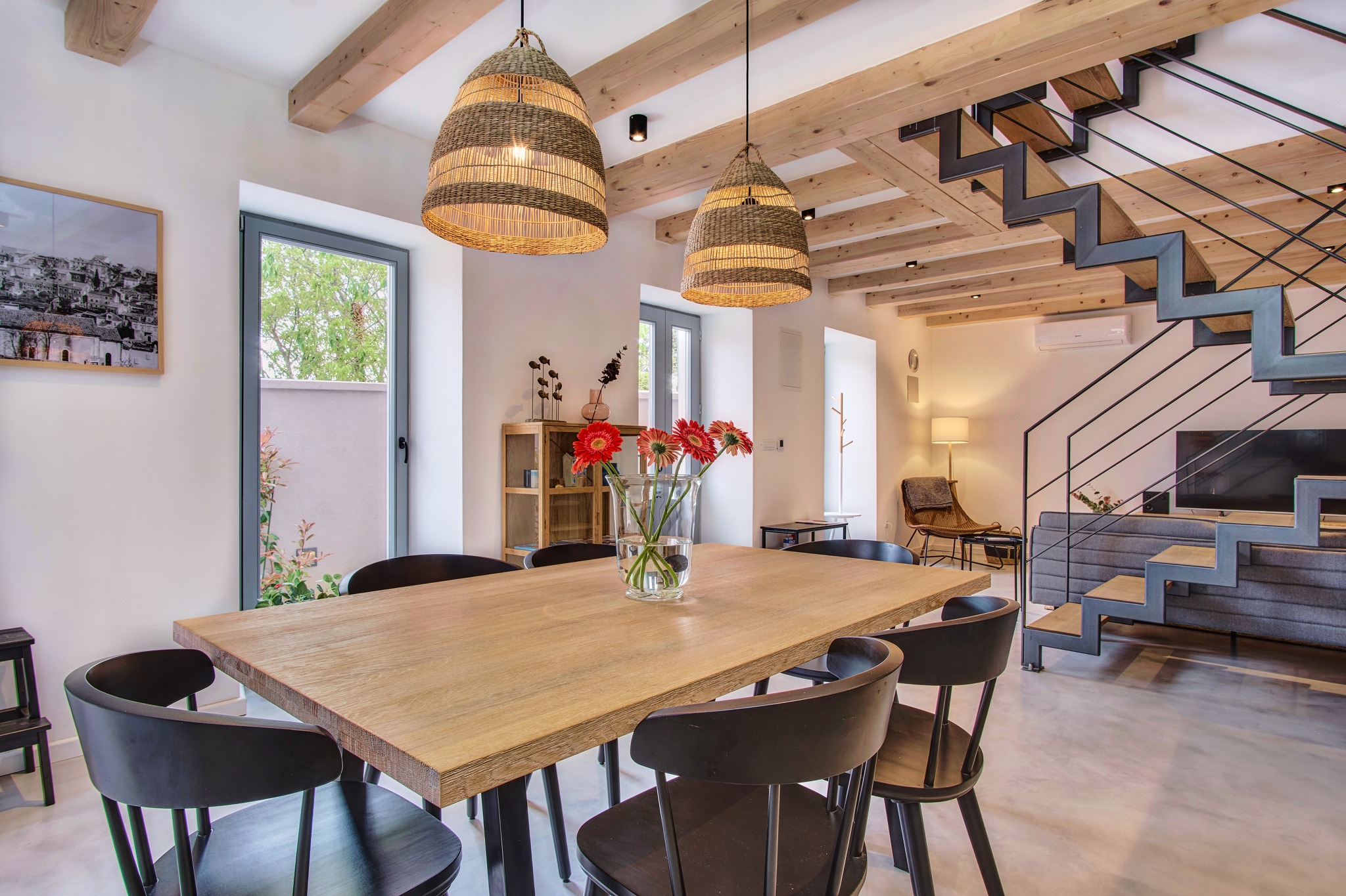 Dining room at Casa Santa Maria